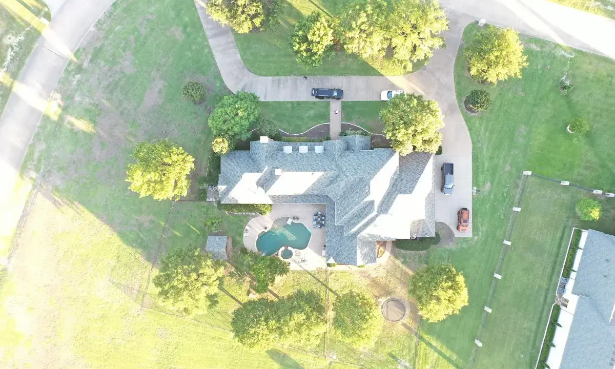 New shingle roof installation on a home in Natchitoches